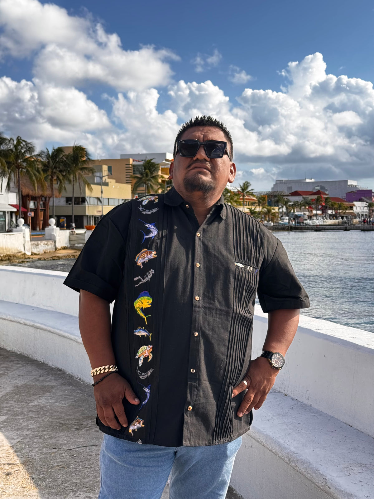 Camisa “Mar Caribe”