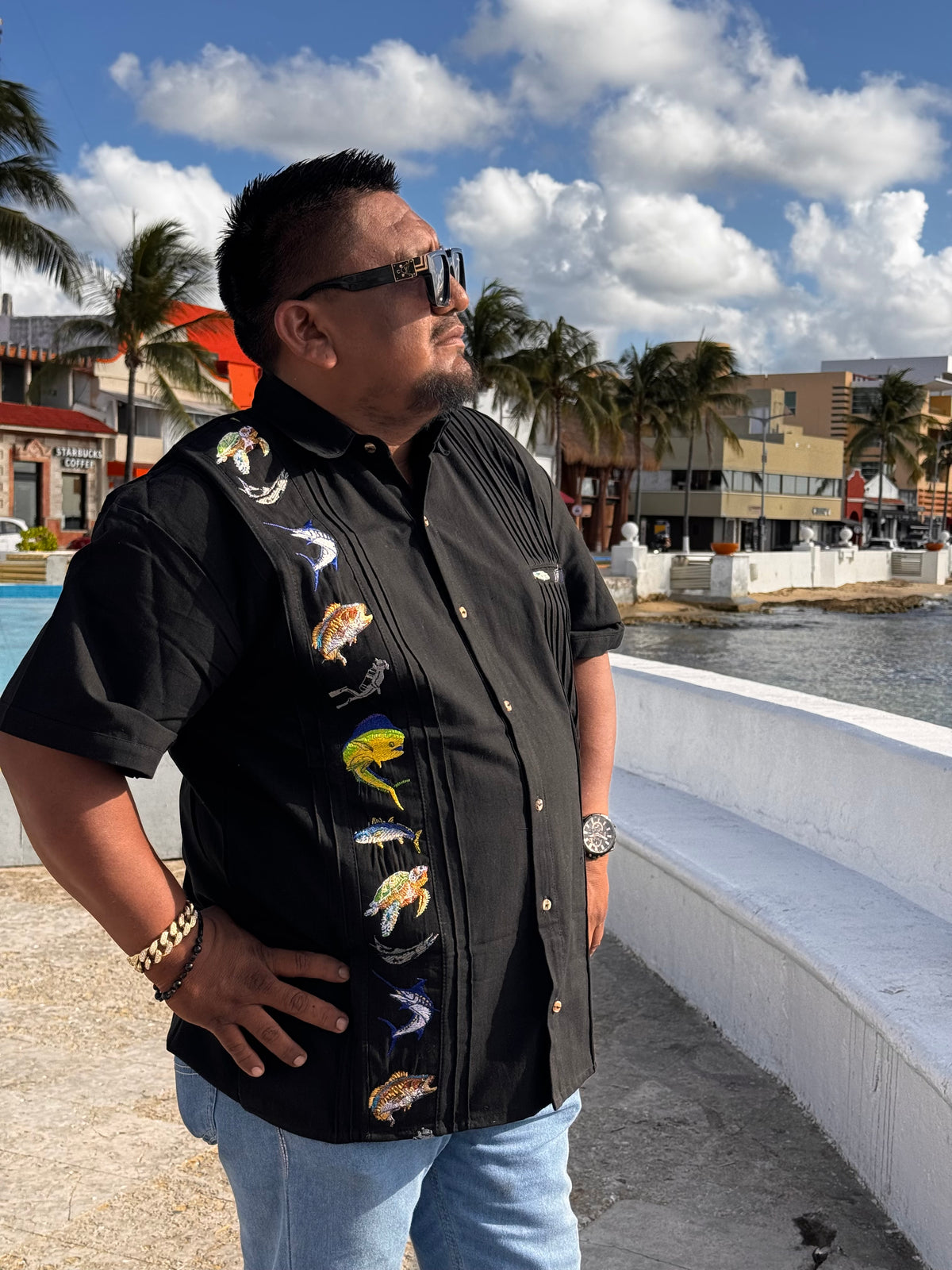 Camisa “Mar Caribe”