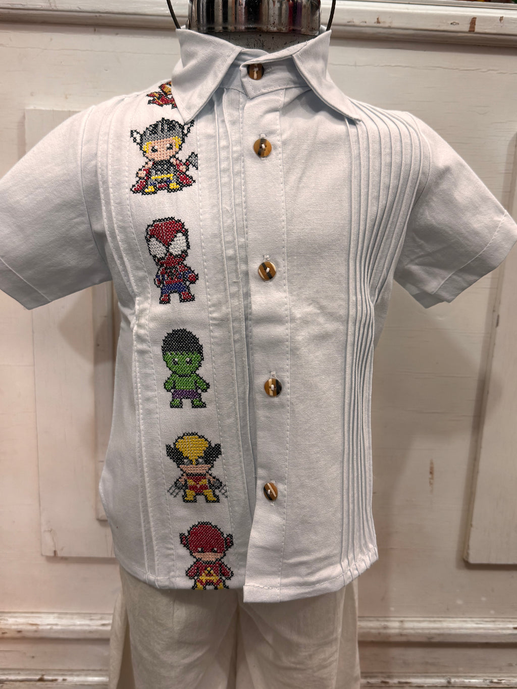 Camisa súper héroes