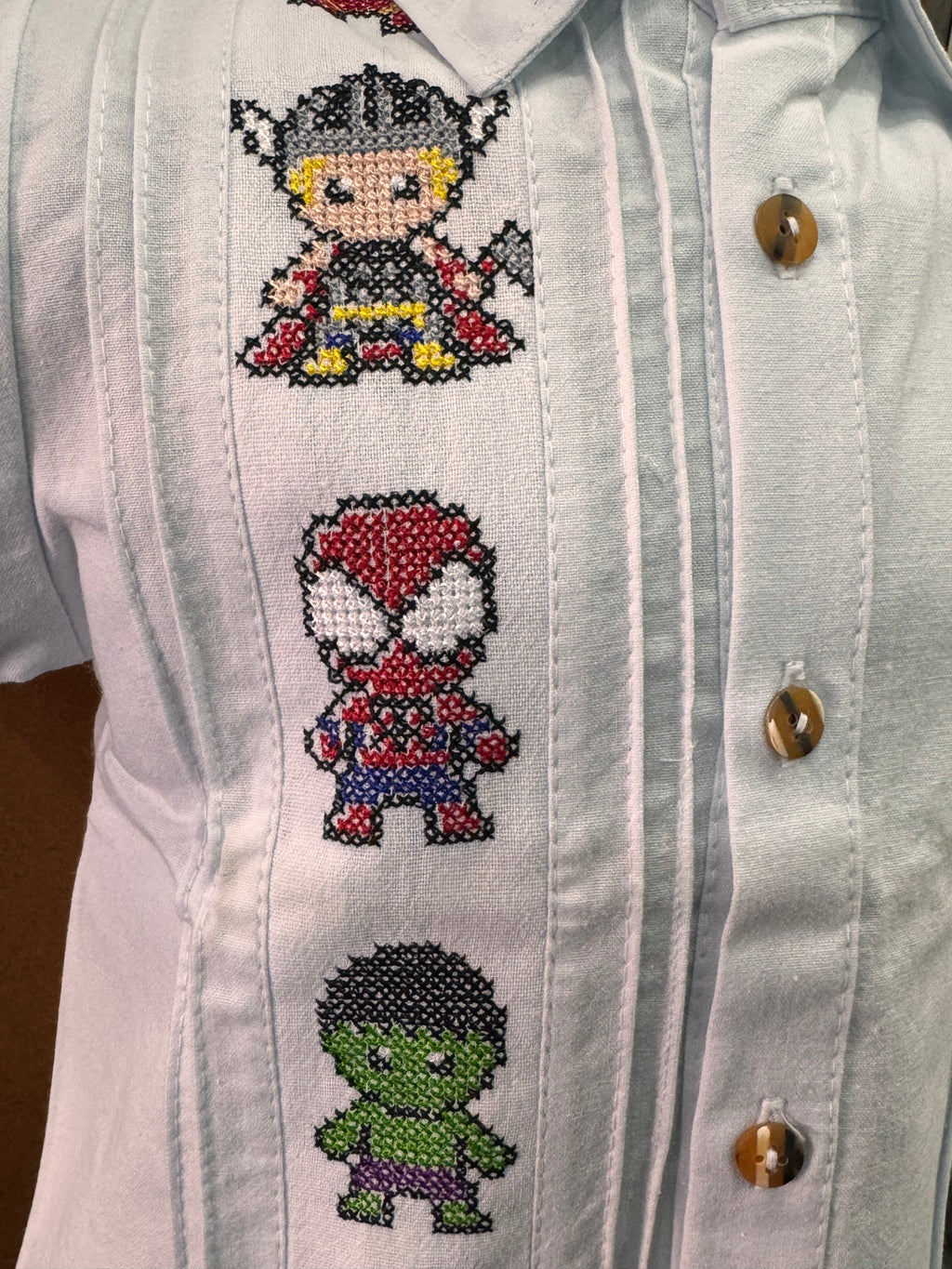 Camisa súper héroes