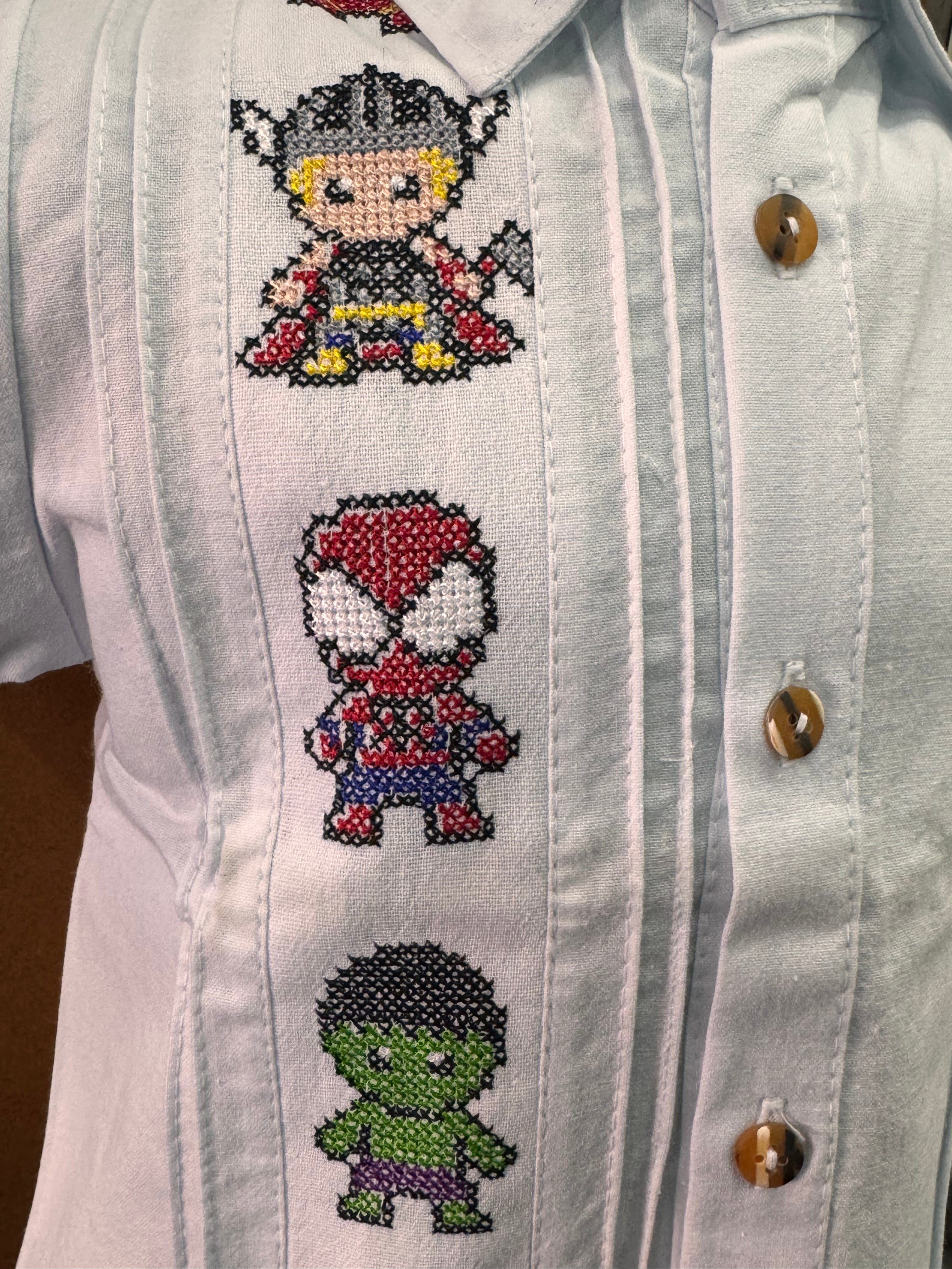 Camisa súper héroes