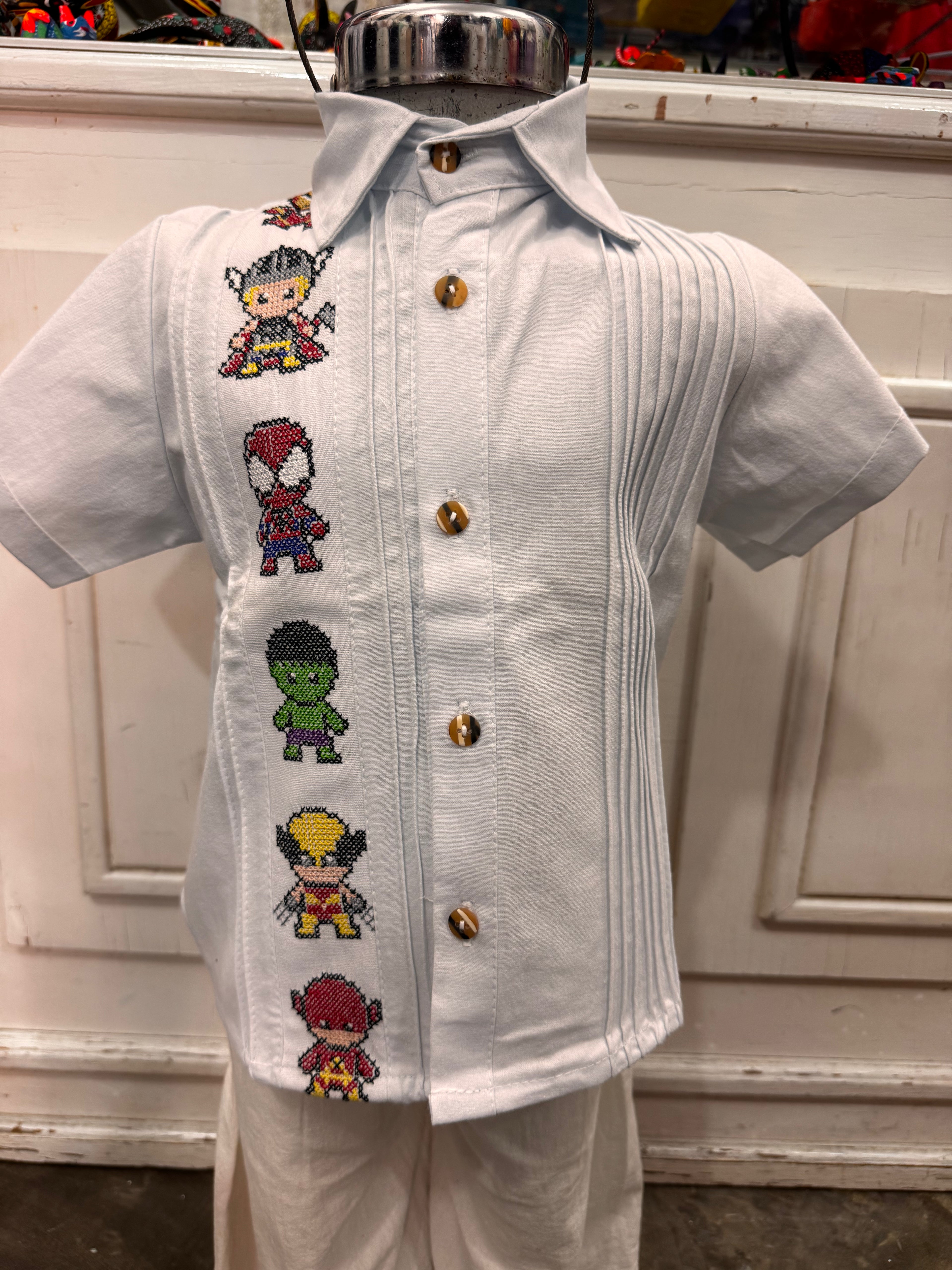 Camisa súper héroes