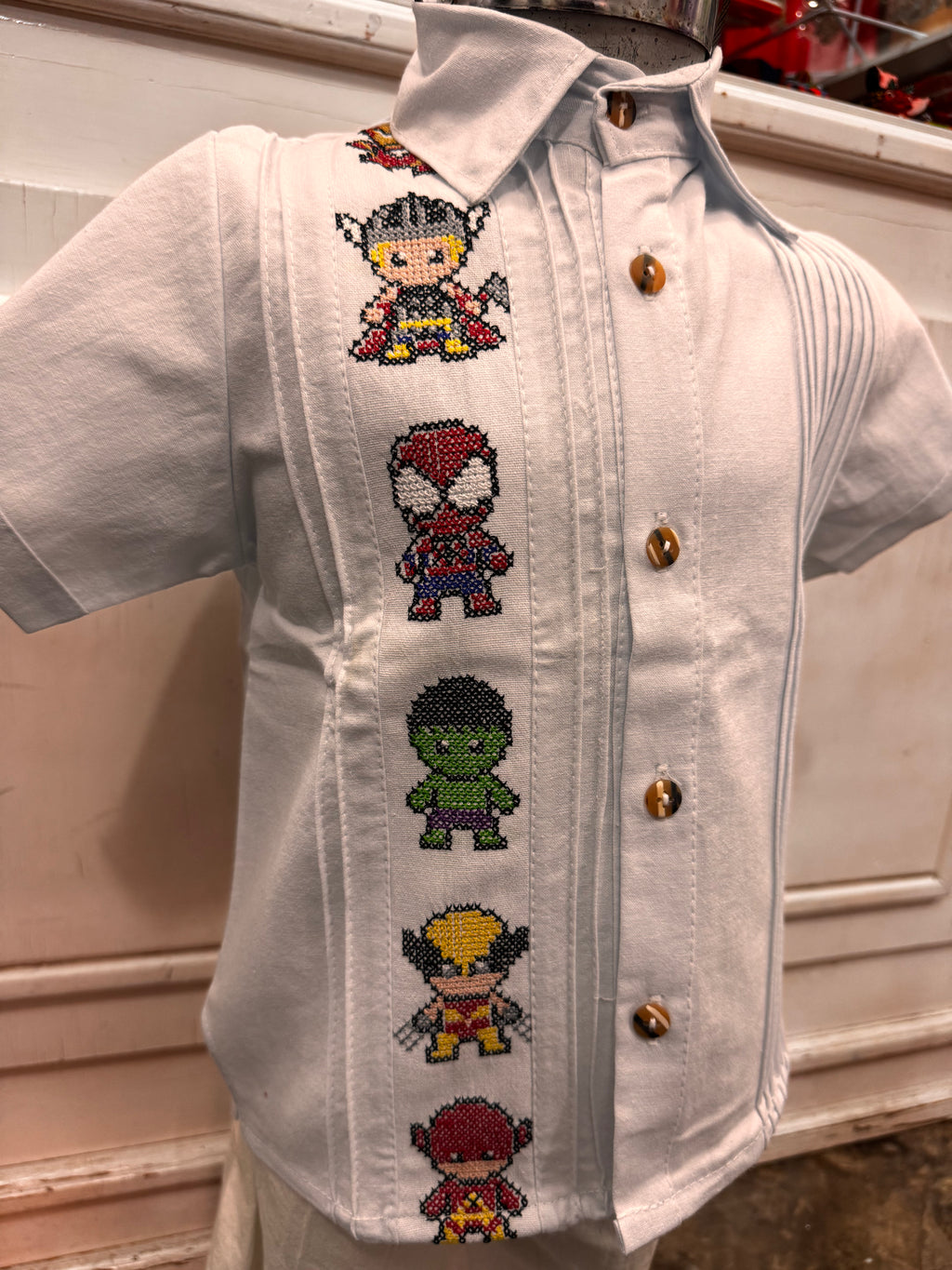 Camisa súper héroes