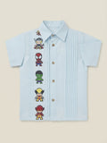 Guayabera Súper Héroes - Blanco