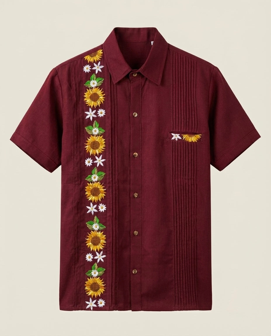Guayabera girasol - Casa Ximago